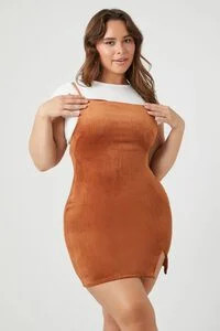 Plus Size Combo Mini Dress | Forever 21 (US)