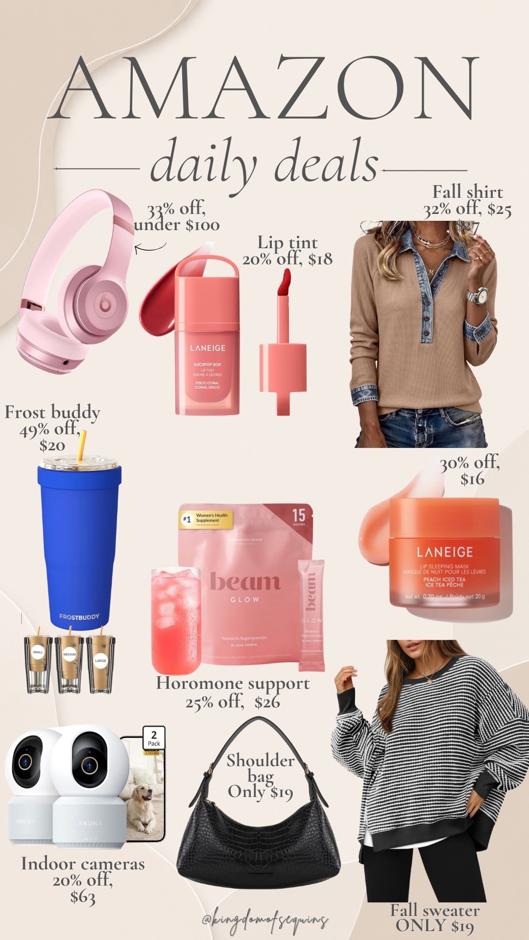 Top deals from Amazon you don’t want to miss

#LTKBeauty #LTKSaleAlert #LTKActive