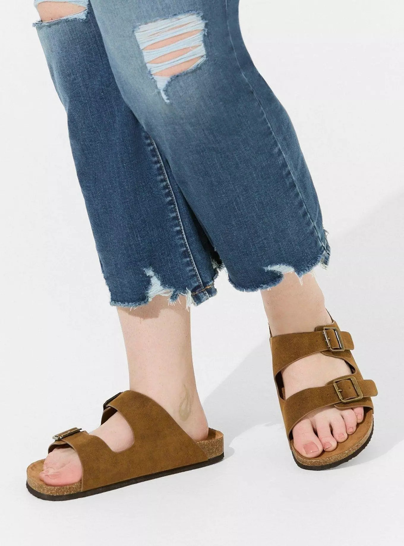 Two Strap Buckle Slide (WW) | Torrid (US & Canada)