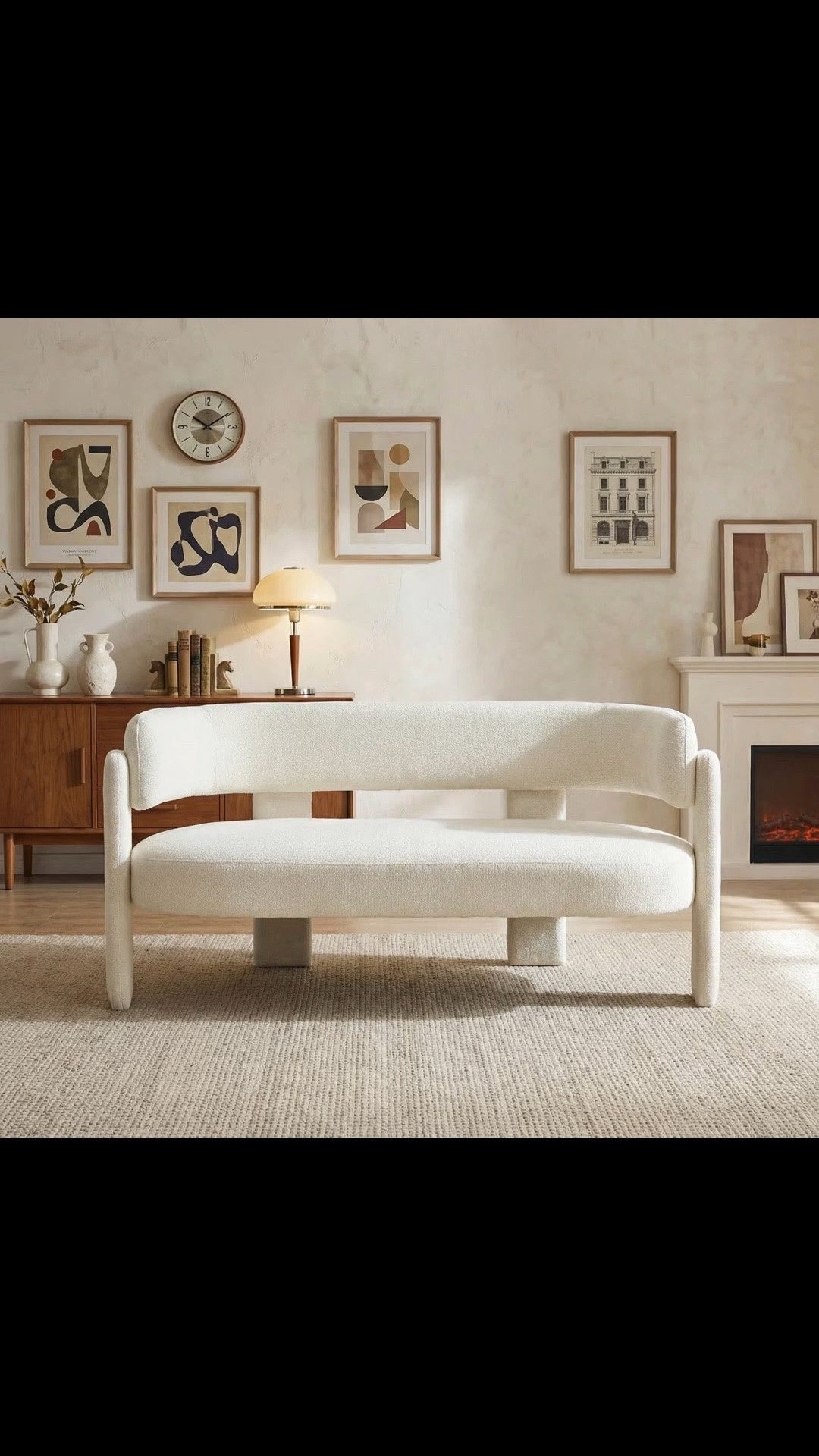 Upholstered Barrel Backrest Loveseat Sofa

#LTKMothersDay #LTKxMadewell #LTKmomlife