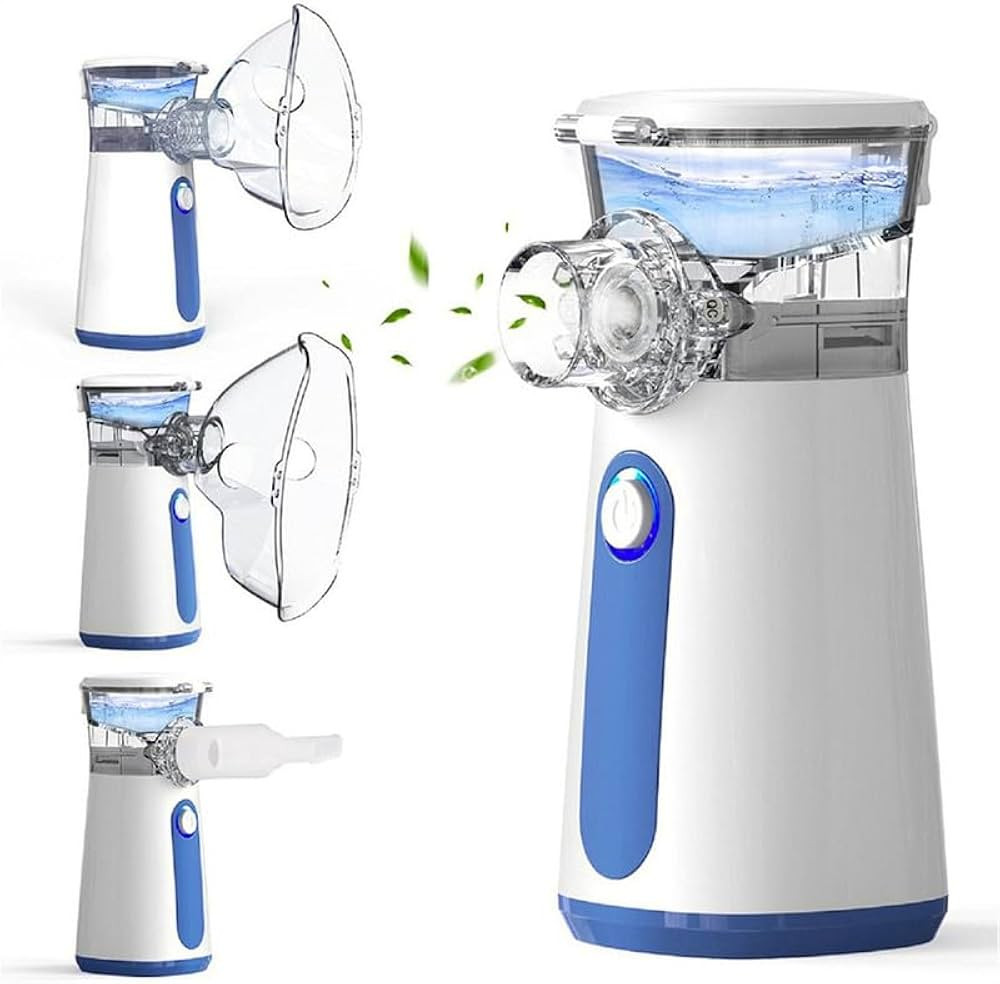 Portable Nebulizer Machine for Adults Kids, USB-C Rechargeable Handheld Nebulizer for Breathing T... | Amazon (US)