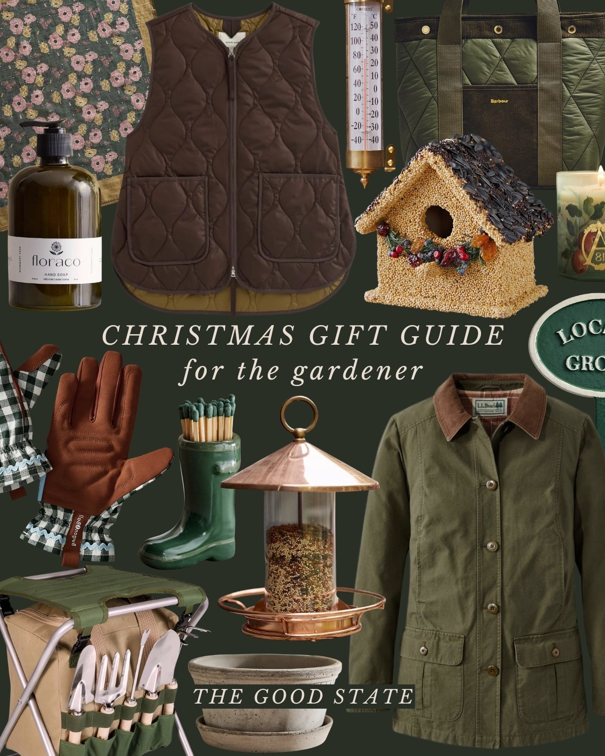 This collection is for the intentional gift givers. For those who deeply desire to give gifts that are meaningful and thoughtful. 
These gifts were carefully curated for those who make life beautiful—for the gardeners, homebodies, travelers, hostesses and for those who find joy in the everyday. For the girlies who love slow mornings at home wrapped in their favorite plaid throw blanket. The aroma of freshly brewed coffee filling every corner of their home and golden morning light dancing through the windows. For the farmers market ladies with sleepy eyes, their trusty barn coat and arms full of seasonal produce and flowers. These gift ideas are for the hosts who live for the reward of a full home and crowded table. For the gardeners and florists. The ones who appreciate little luxuries like the flickering flame of a holiday candle, a peaceful skincare routine and cozy cashmere socks on a chilly winter day. For the homesteader who has piles of quilts in her closet and endless sourdough loaves for her family and neighbors. These are more than just gifts—they’re tangible ways to tell love ones, “I see you and I love you”. “I see the desires of your heart and the season of life you’re in and I celebrate you”. 

#nichegifts #giftideas #giftsforher #giftguide #uniquegifts #uniquegiftideas #farmersmarket #marthastewart #gardeninglove #slowliving #slowmorning #ltkgiftguide #ralphlaurenchristmas #ralphlauren 
Sezane, Etsy, unique gifts, Christmas gifts, holiday gifts, Ralph, Lauren, target, McGee and Co., Shea, McGee, Amazon, Anthropologie, free people, Walmart, hosting, gifts for host, gifts for him, L.L. Bean, Tuckernuck, jewelry, accessories, purse, gift idea, J.Crew, Haven well within, Quince gifts for mom, gifts for mother-in-law, gifts for sister, gifts for daughter 

#LTKFindsUnder50 #LTKGiftGuide #LTKSaleAlert