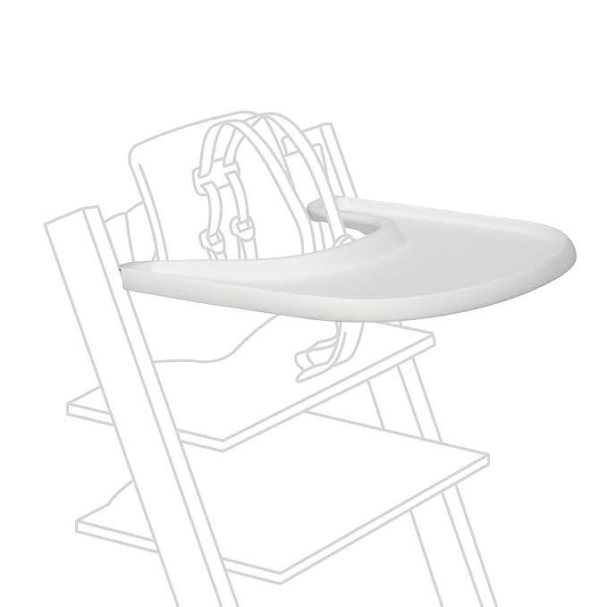 Stokke Tray, White - Designed Exclusively for Tripp Trapp Chair + Tripp Trapp Baby Set - Convenie... | Amazon (US)