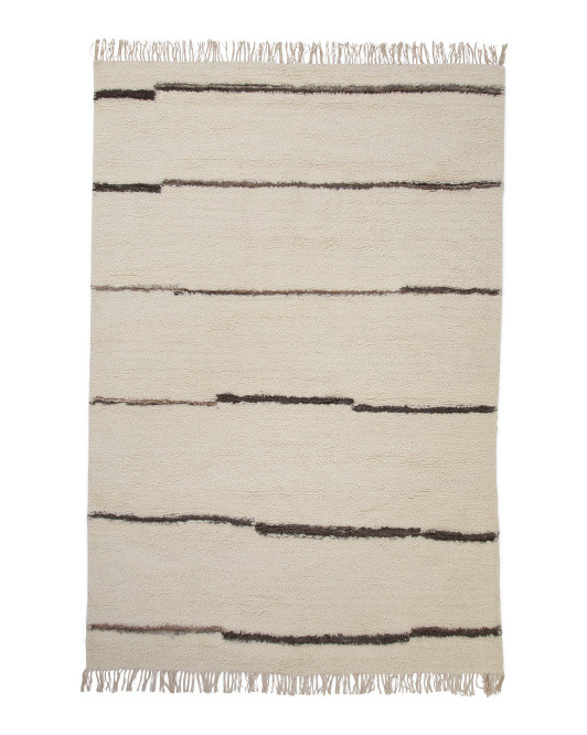 5x8 Wool Blend Area Rug | TJ Maxx