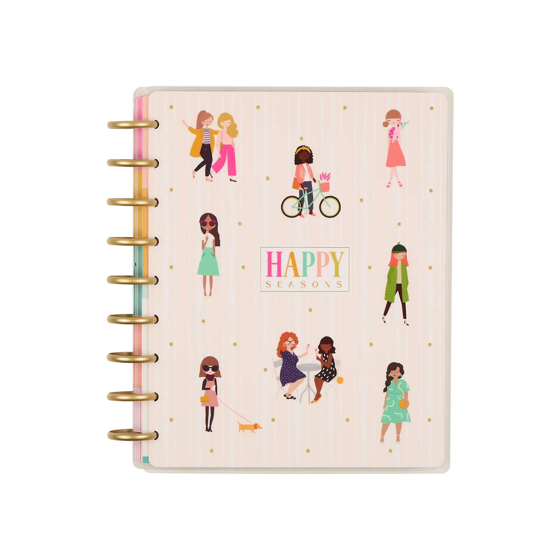 Undated OG Seasonal Squad Goals Customizable Planner - Classic Vertical Planner - 12 Months | Happy Planner