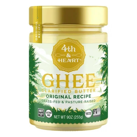4th & Heart Original Recipe Ghee Clarified Butter, 9 oz | Walmart (US)