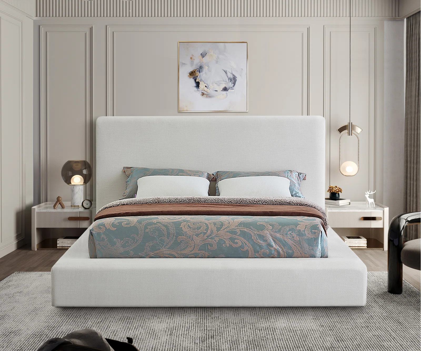 Ishia Upholstered Platform Bed | Wayfair North America