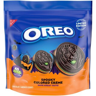 OREO Green and Orange Creme Chocolate Halloween Sandwich Cookies, Glow in the Dark Pack, Snack Pa... | CVS Health