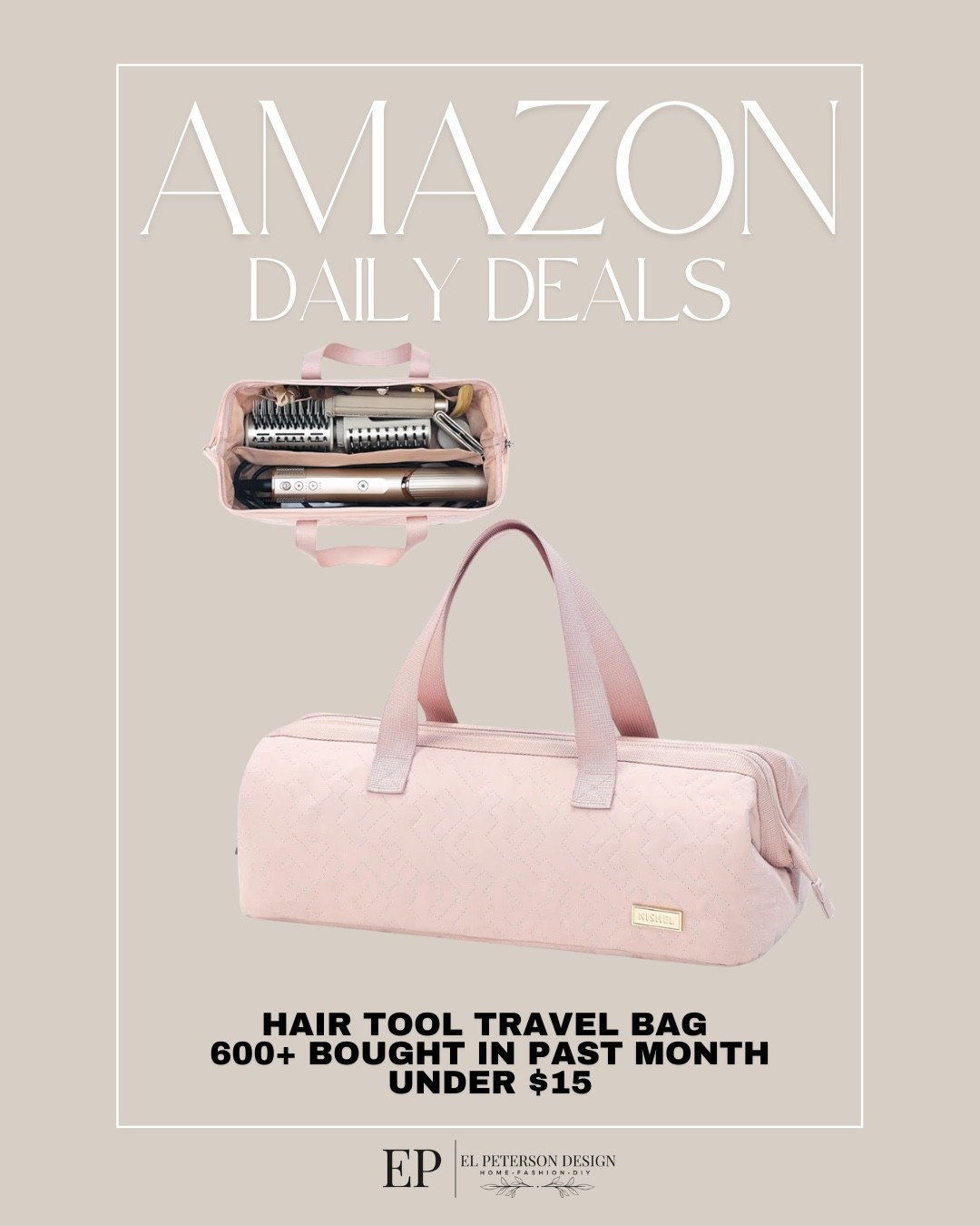 Amazon Daily Deals
Hair tool travel bag 

#LTKSaleAlert