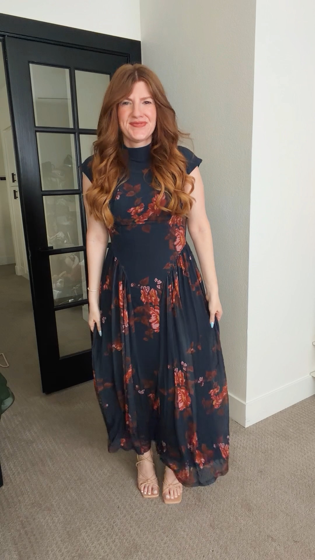 Fall wedding guest dress from Amazon wearing size small.

#LTKWedding #LTKSeasonal #LTKPetite