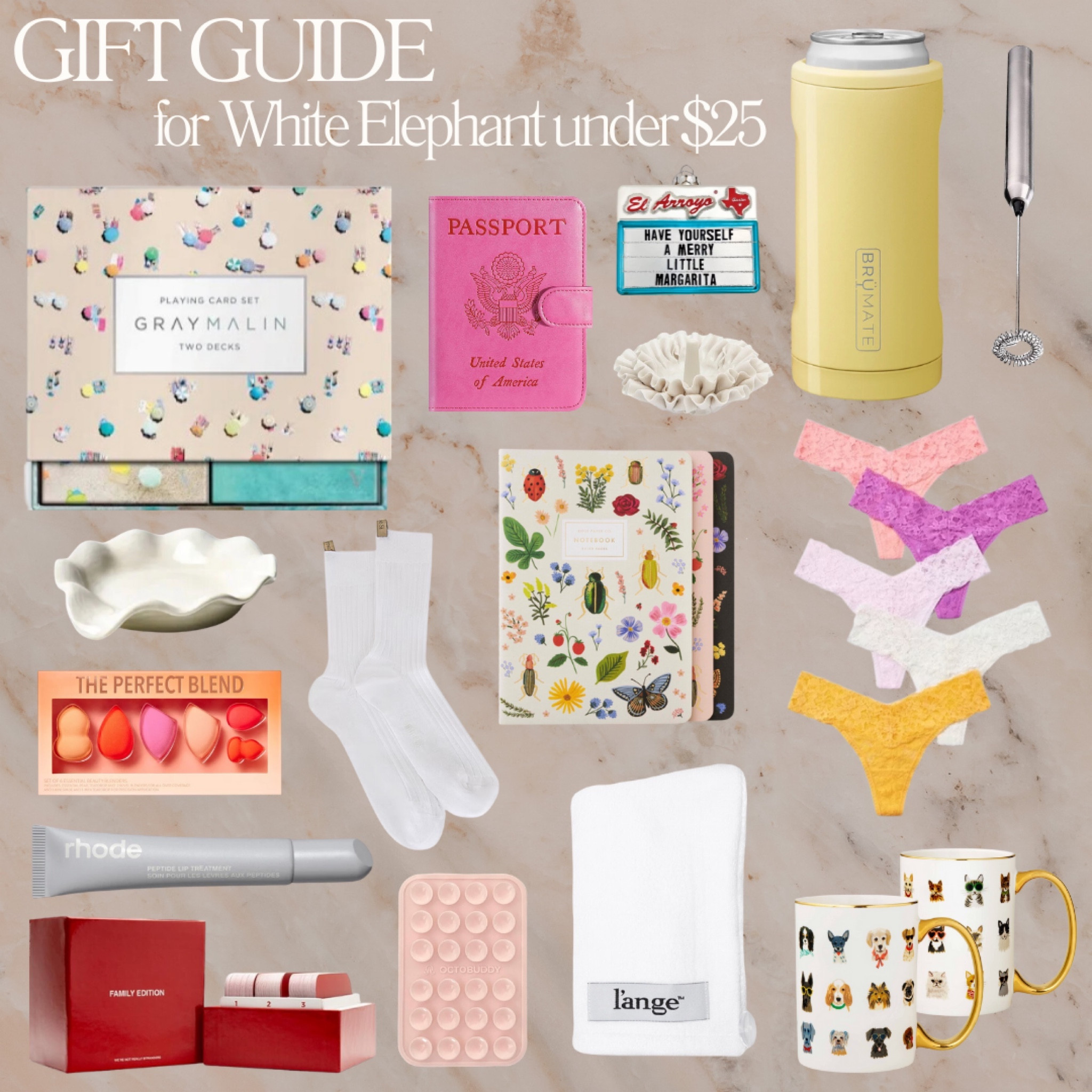 White elephant gift ideas or just good gifts to give under $25! 

#LTKSeasonal #LTKfindsunder50 #LTKGiftGuide