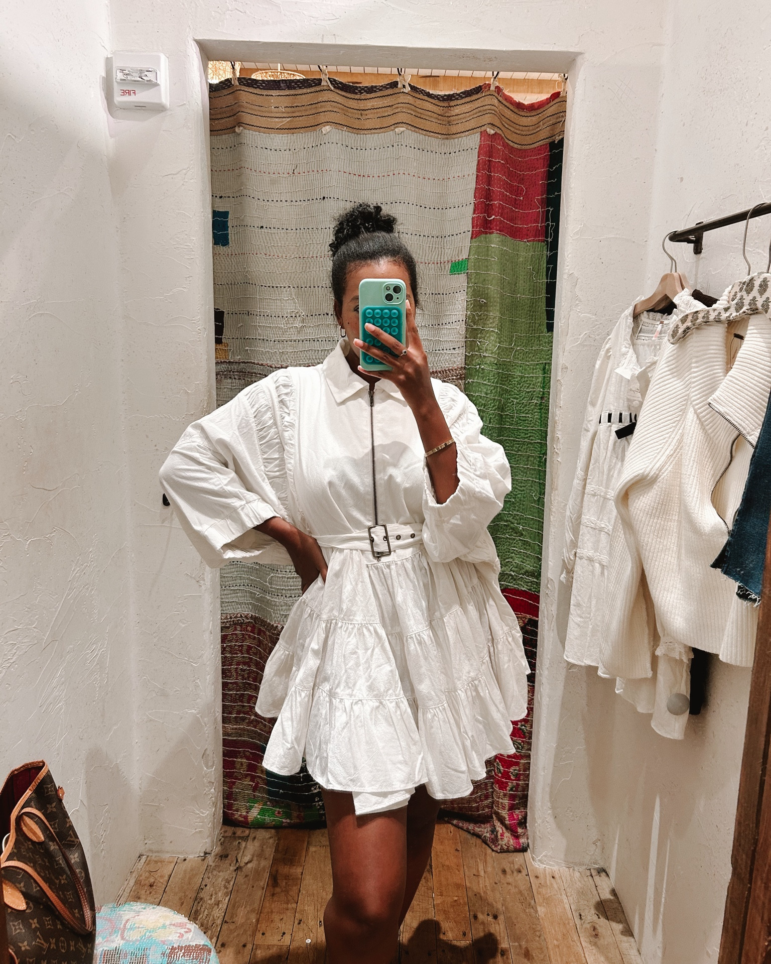 White mini dress 😍 very cutesy, very demure, fall outfit, country concert outfitt

#LTKStyleTip #LTKFindsUnder100