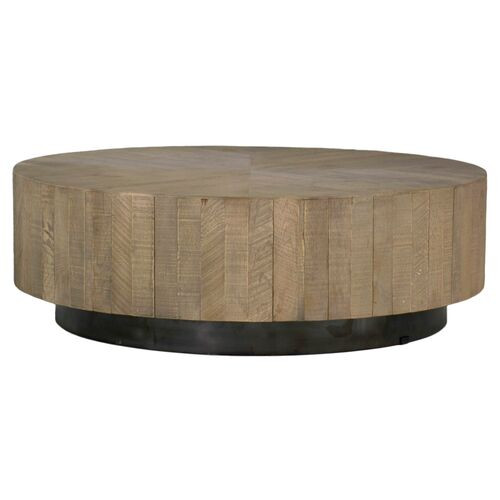 Colton Coffee Table, Charcoal Oak | One Kings Lane