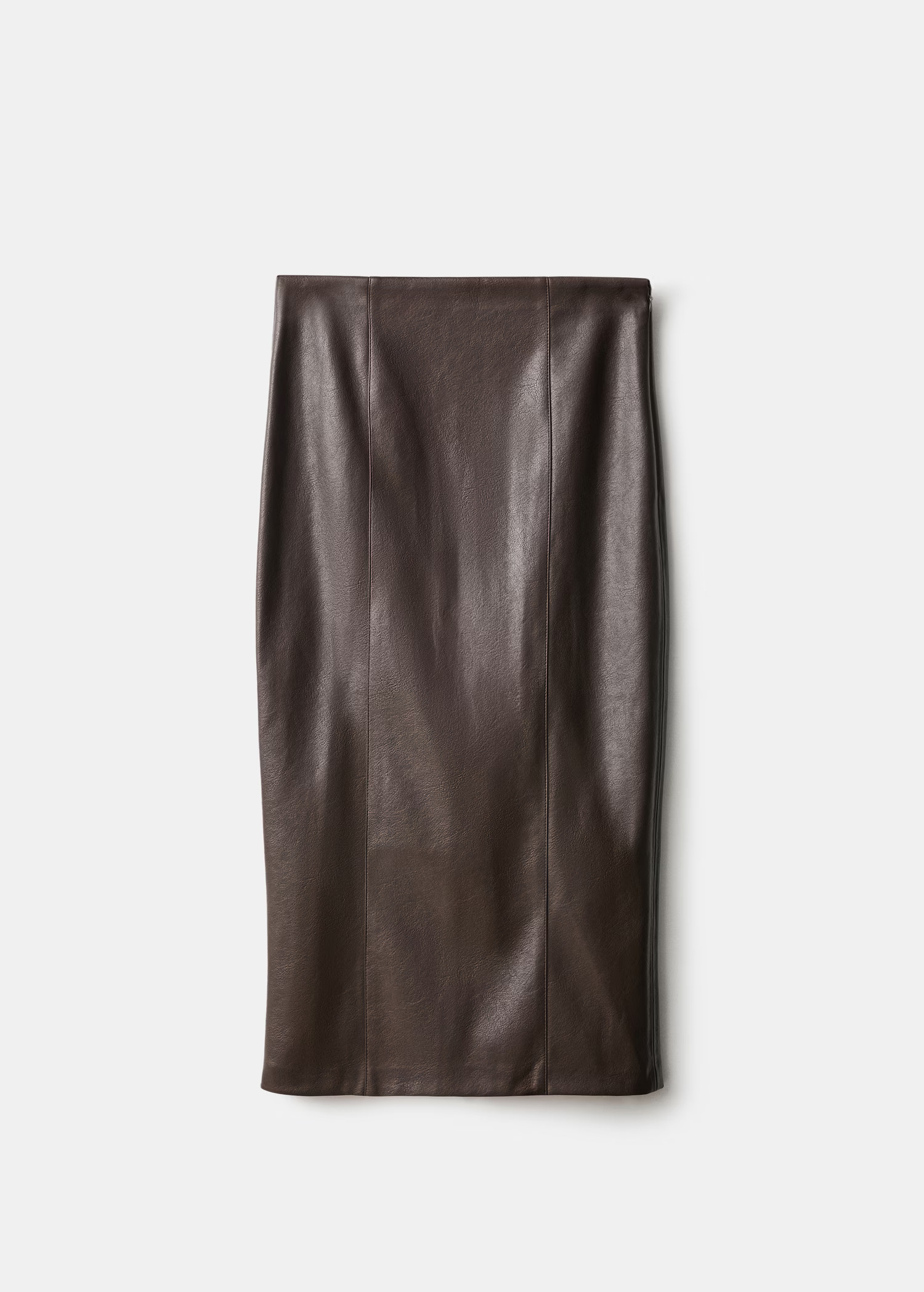 Faux-leather pencil skirt | Mango (US/MX/AU)