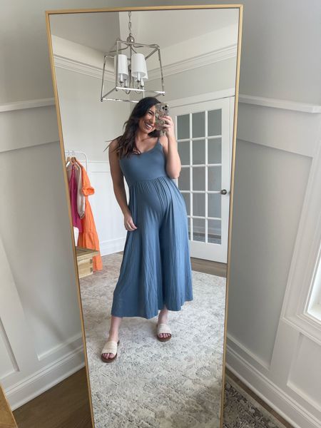 Casual outfit ideas / work from home outfit ideas / spring outfit inspo / summer outfit inspo / loungewear / free people dupe / bump friendly outfits / postpartum style 

#LTKstyletip #LTKunder50 #LTKunder100