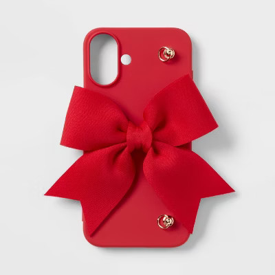 Apple iPhone 16 Plus Bow Case - heyday™ Red Pop | Target