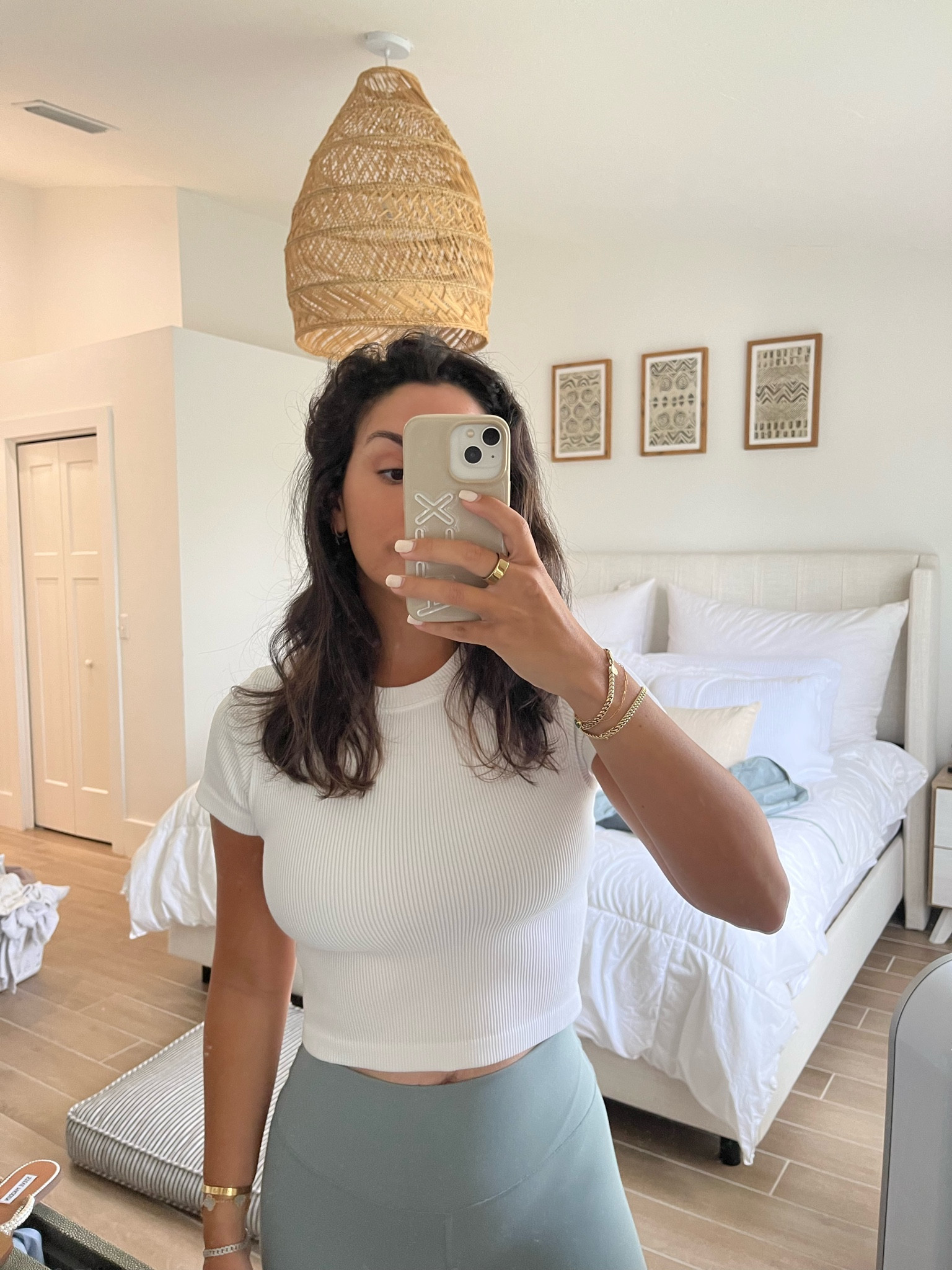 Cute ribbed fitted tee from target I’m in a size small! 

Target, athleisure, workout tool, pilates, yoga, athletic wear

#LTKunder50 #LTKFind #LTKfit