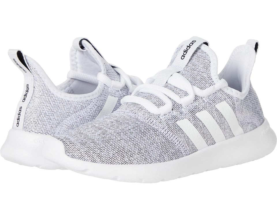 adidas Running Cloudfoam Pure 2.0 (White/White/Black) Women's Shoes | Zappos
