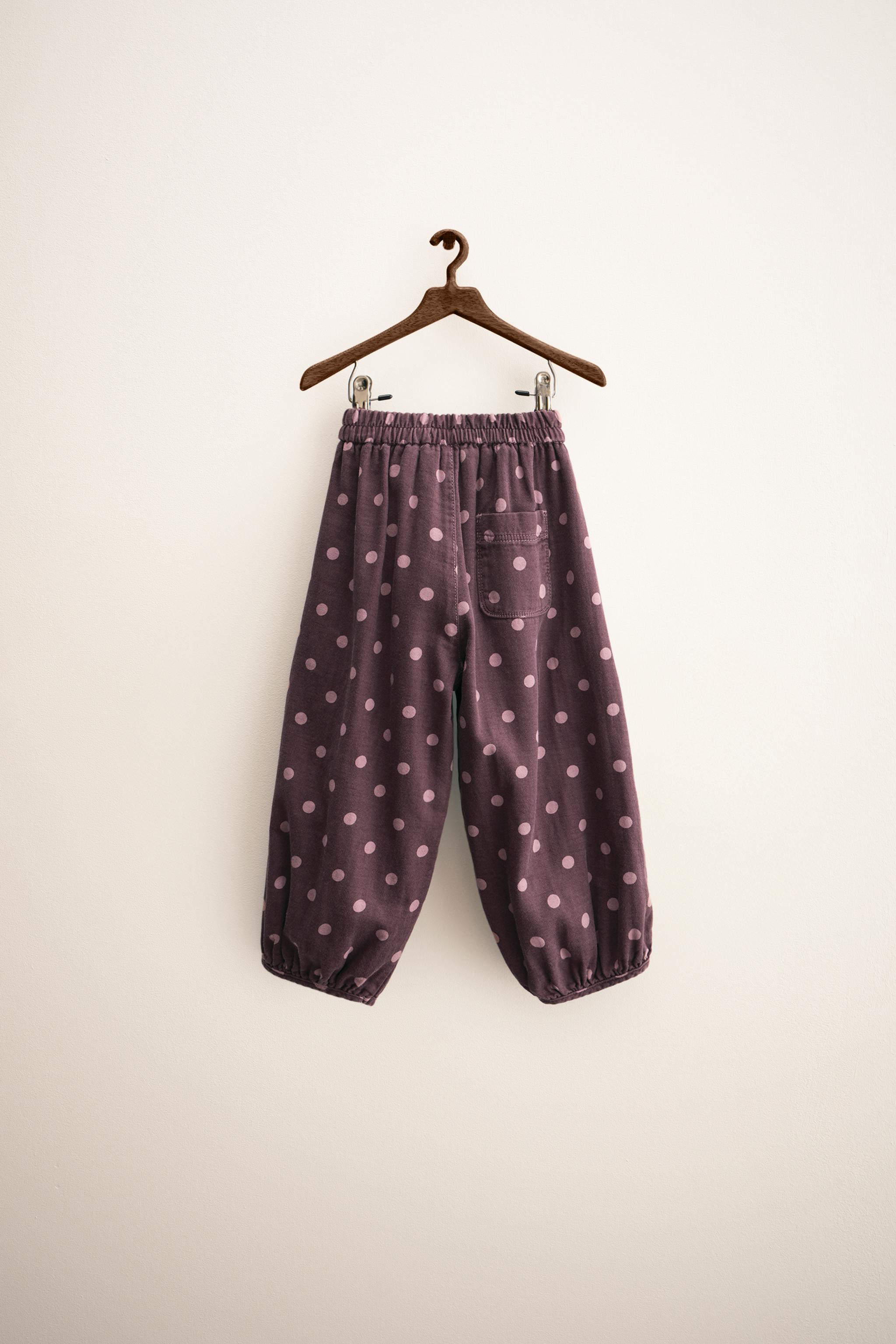 ZARA TIMELESS - BALLOON POLKA DOT PANTS | Zara US