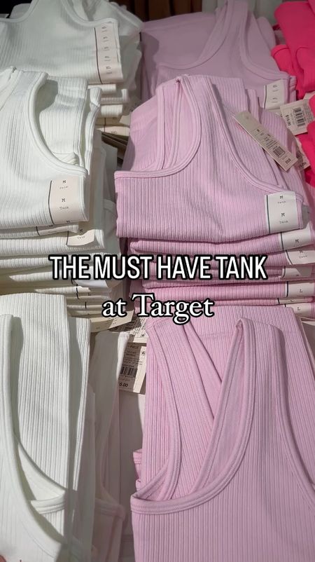 The must have tanks at Target 🎯

Over $10 colors and on sale this week at 20% off!



#LTKStyleTip #LTKVideo #LTKSummerSales