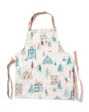 Winter Scene Apron | TJ Maxx