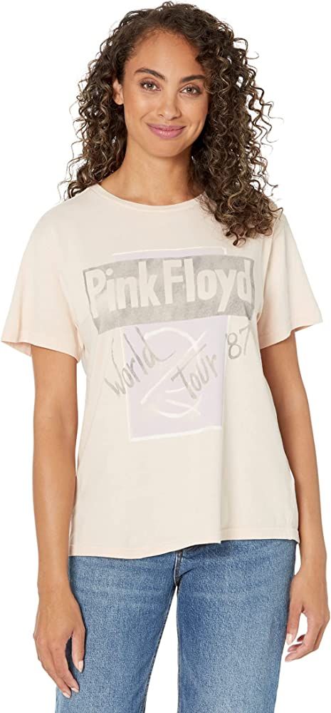 Lucky Brand Pink Floyd Tour '87 Boyfriend Tee | Amazon (US)