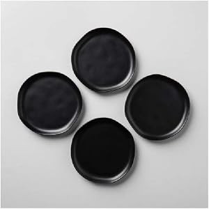 Hearth & Hand by Magnolia Black Set of 4 Salad Plates - Chip & Joanna Gaines - Fixer Upper - Magnoli | Amazon (US)