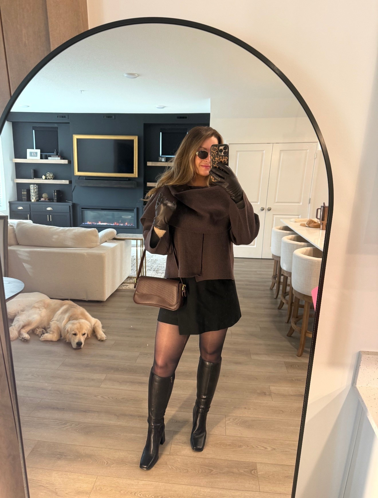 Transition outfit from winter to spring! Everything from Amazon!! 🤎🔗

#LTKootd