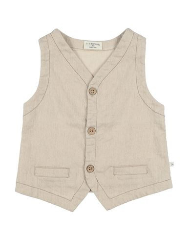 1 + In The Family Toddler Boy Tailored Vest Beige Size 4 Linen, Cotton, Elastane | YOOX (US)