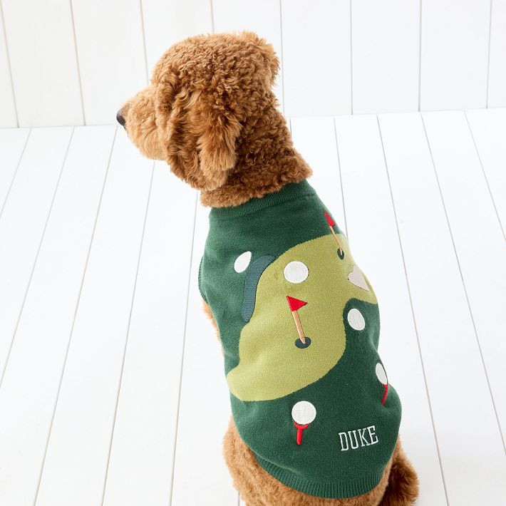 Country Club Knit Dog Sweater | Mark and Graham