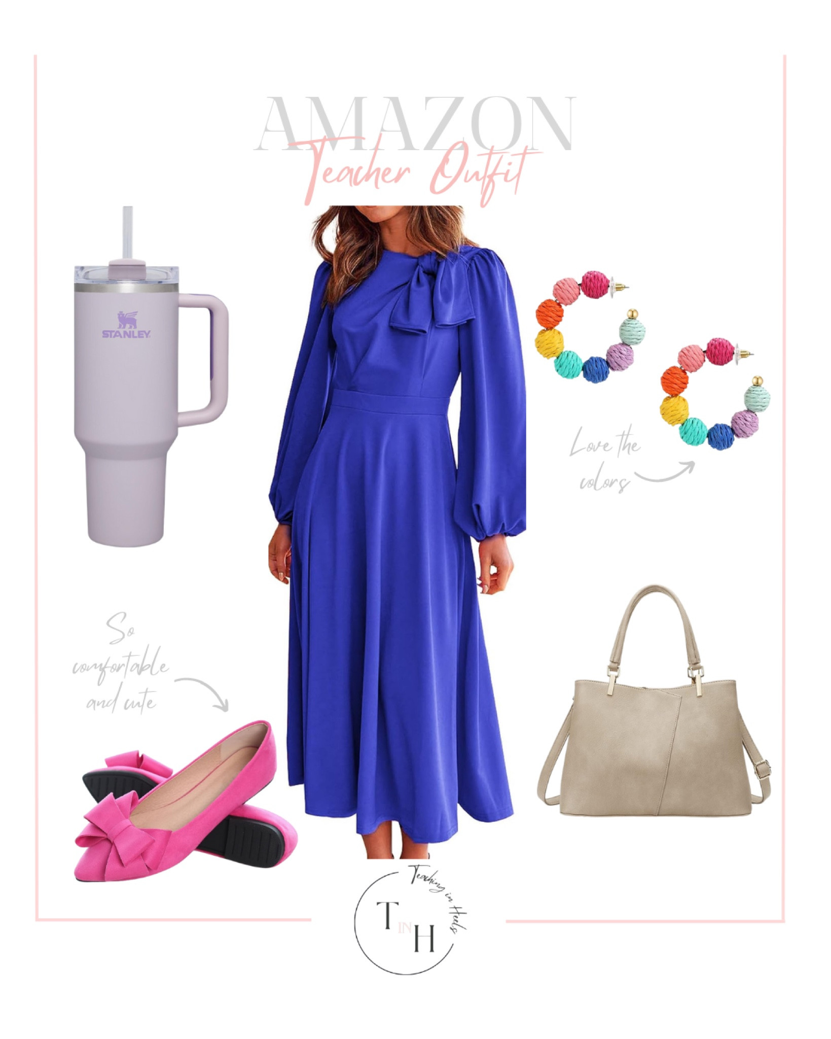 Amazon Teacher Outfit 

Blue dress  colorful outfit  bright colors  back to school fashion  back to school outfit  hot pink shoes 

#LTKBacktoSchool #LTKU #LTKSeasonal