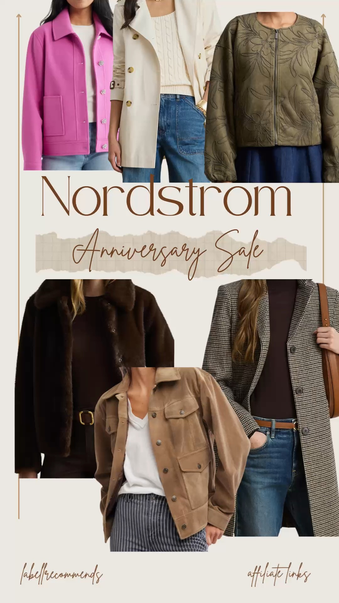 Nordstrom Anniversary sale! 

My favorite coats and jackets on sale at Nordstrom Anniversary sale. Work coats, suede, faux fur, tweed and both long coats and short coats all included in the sale.

#nordstromanniverarysale #jackets #coats 

Suede jacket, jackets for work, quilted coats, casual jackets, winter coats, jackets for fall, tweed jacket