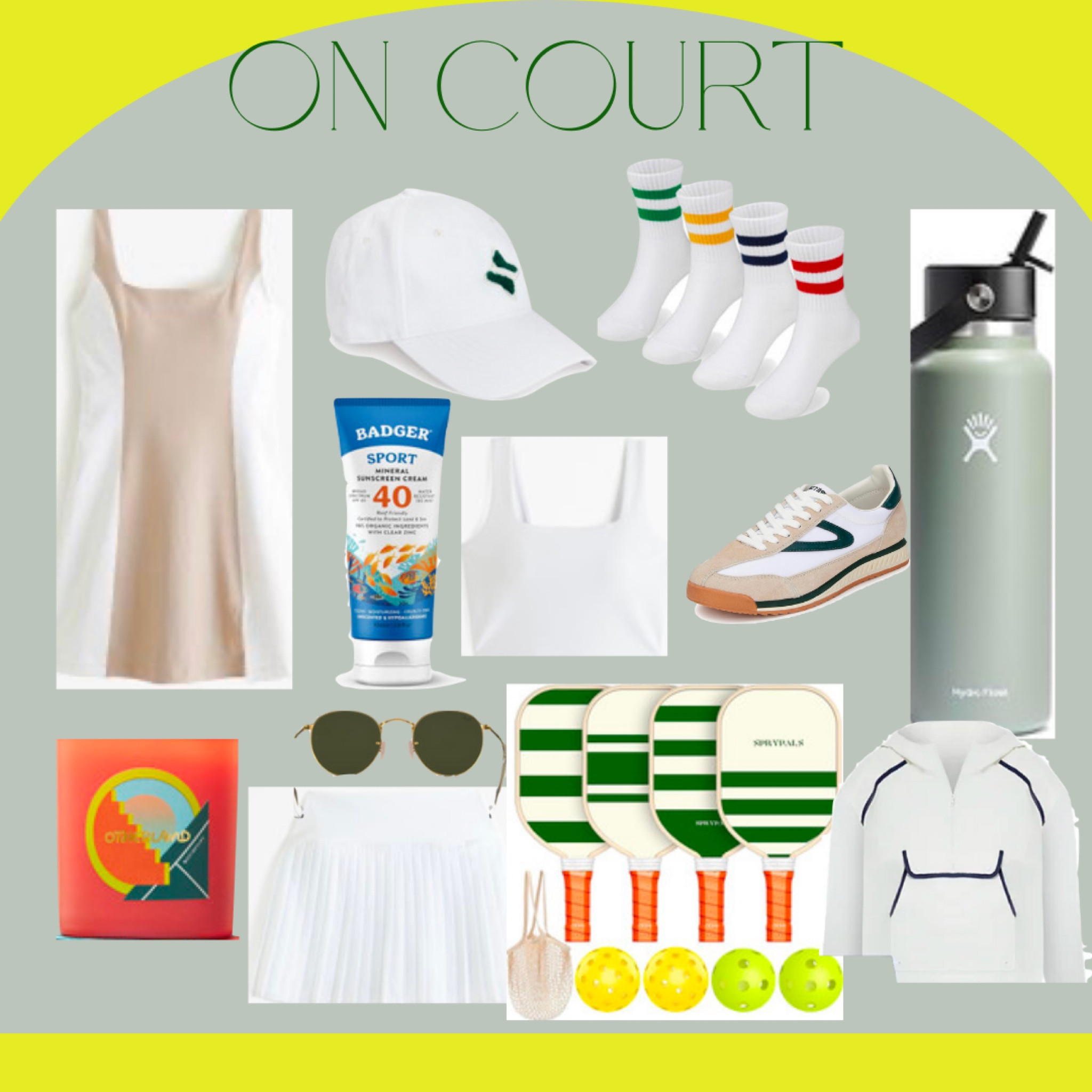 On Court. 



#LTKstyletip #LTKfitness #LTKSeasonal