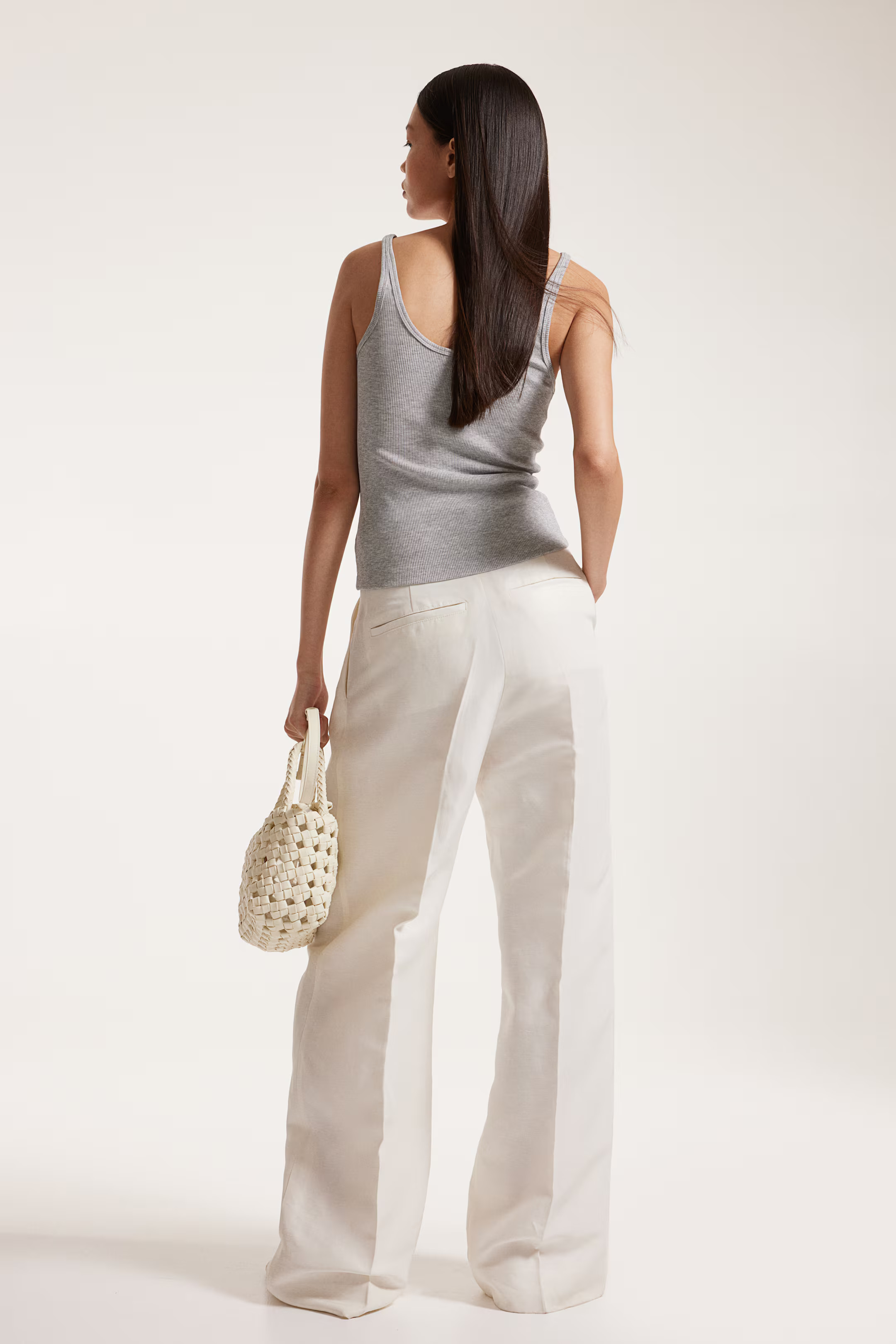 Ribbed vest top | H&M (UK, MY, IN, SG, PH, TW, HK)
