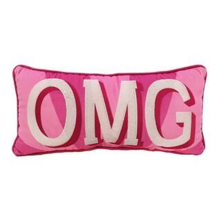 Pink OMG Throw Pillow by Ashland® | Michaels | Michaels Stores