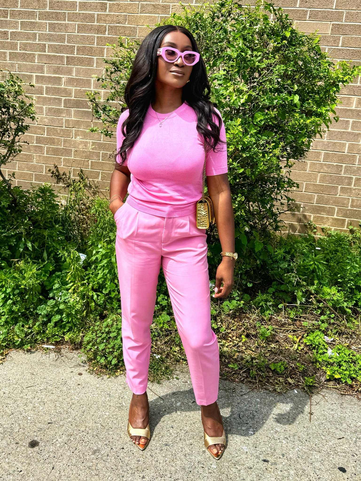 There’s just something about pink! It’s fun, pretty and so dainty! I’m more in love with the sunglasses, another new fave for the collection! 💕

#LTKStyleTip #LTKItBag #LTKShoeCrush