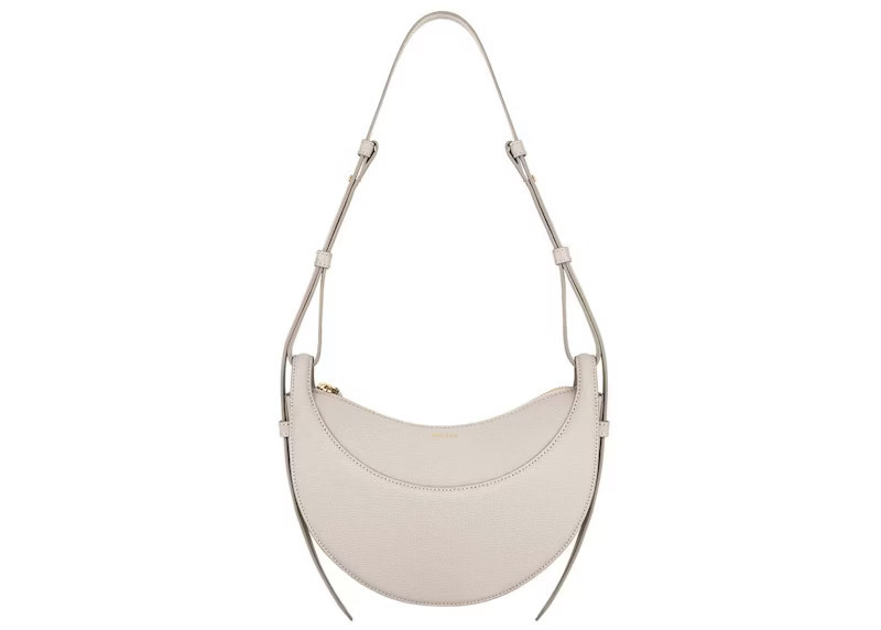 Polene Numero Dix Monochrome Chalk Textured Leather | StockX