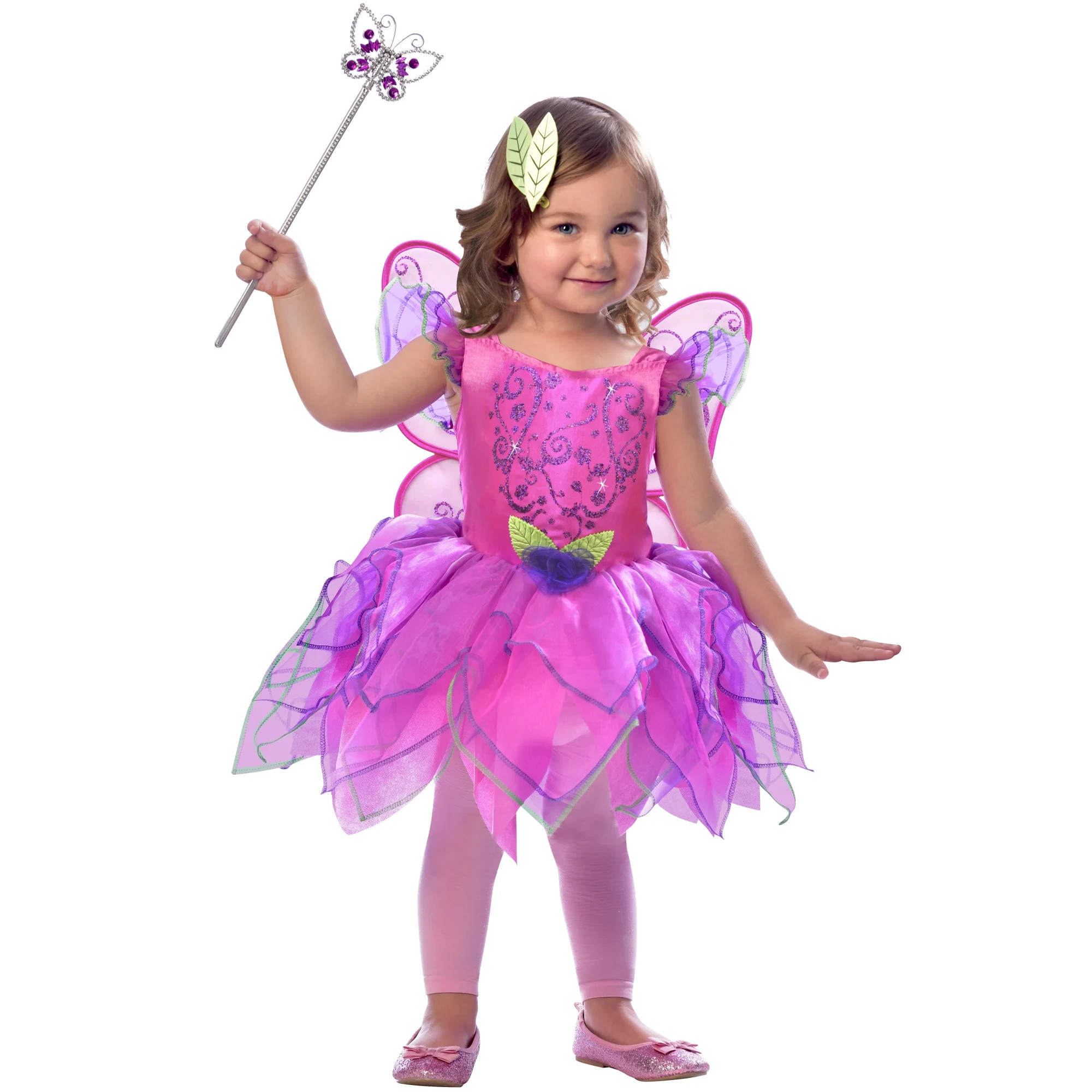 Way to Celebrate Toddlers Halloween Pretty Pixie Fantasy Costumes - Walmart.com | Walmart (US)