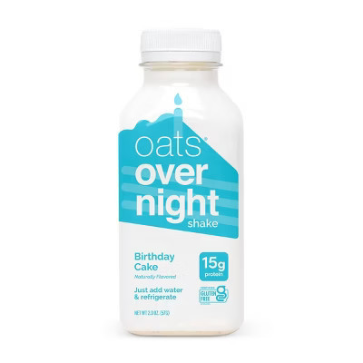 Oats Overnight Shake Birthday Cake - 2oz | Target