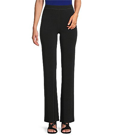 Eva Varro High Rise Elastic Waist Bell Bottom Pants -  S | Dillard's