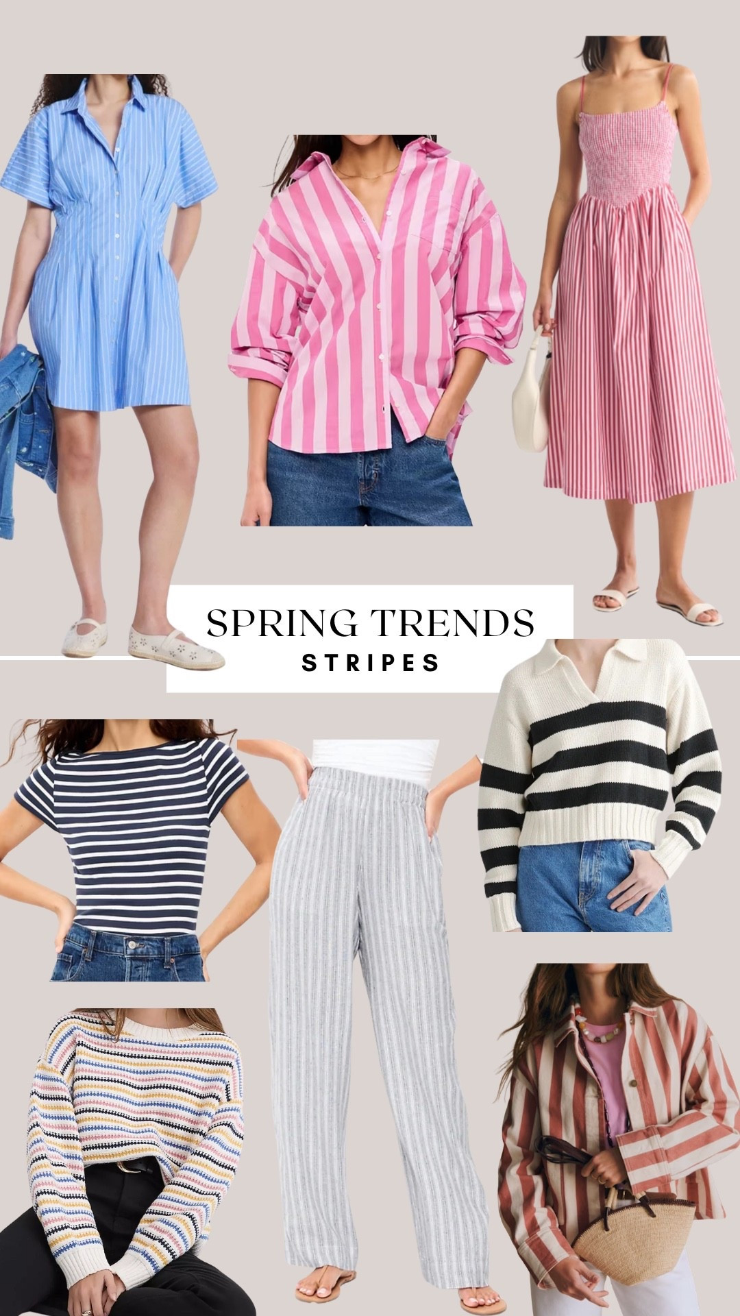 Stripe styles for spring 

#LTKSaleAlert