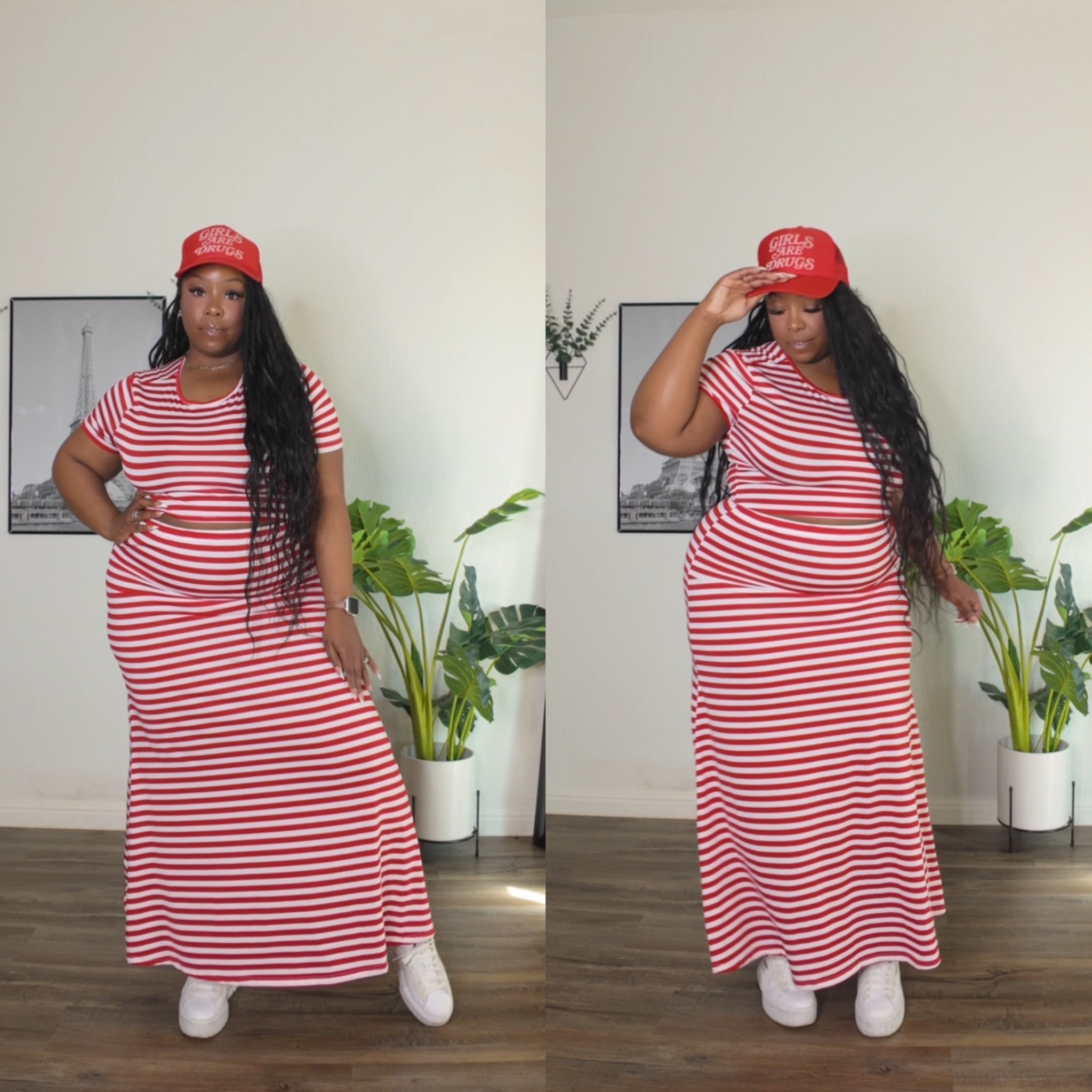 Striped dress set size 1X

#LTKPlusSize #LTKMidsize #LTKootd