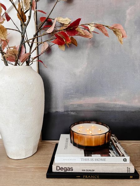 Best Fall Autumn Candle Target Hearth & Home Magnolia | Console Table Styling Fall Decor 

#LTKhome