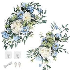 Wedding Arch Flowers, IPOPU 2 Pcs... | Amazon (US)