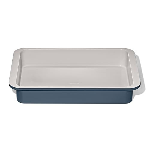 OXO Good Grips Non-Stick Pro Ceramic Coated Metal Bakeware 9” x 13” Cake Pan – Storm Blue | Amazon (US)