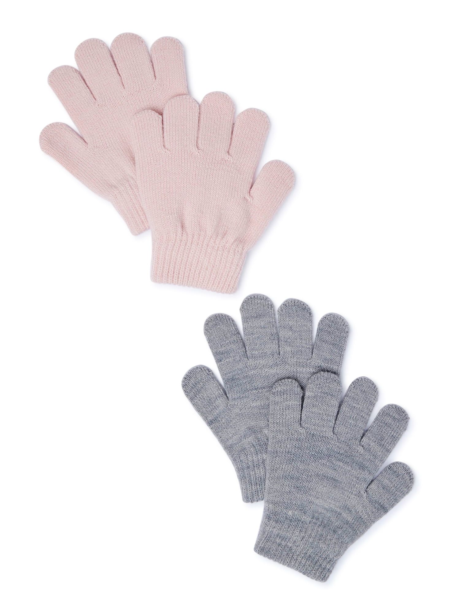 Wonder Nation Toddler Unisex Gloves, 2-Pack - Walmart.com | Walmart (US)