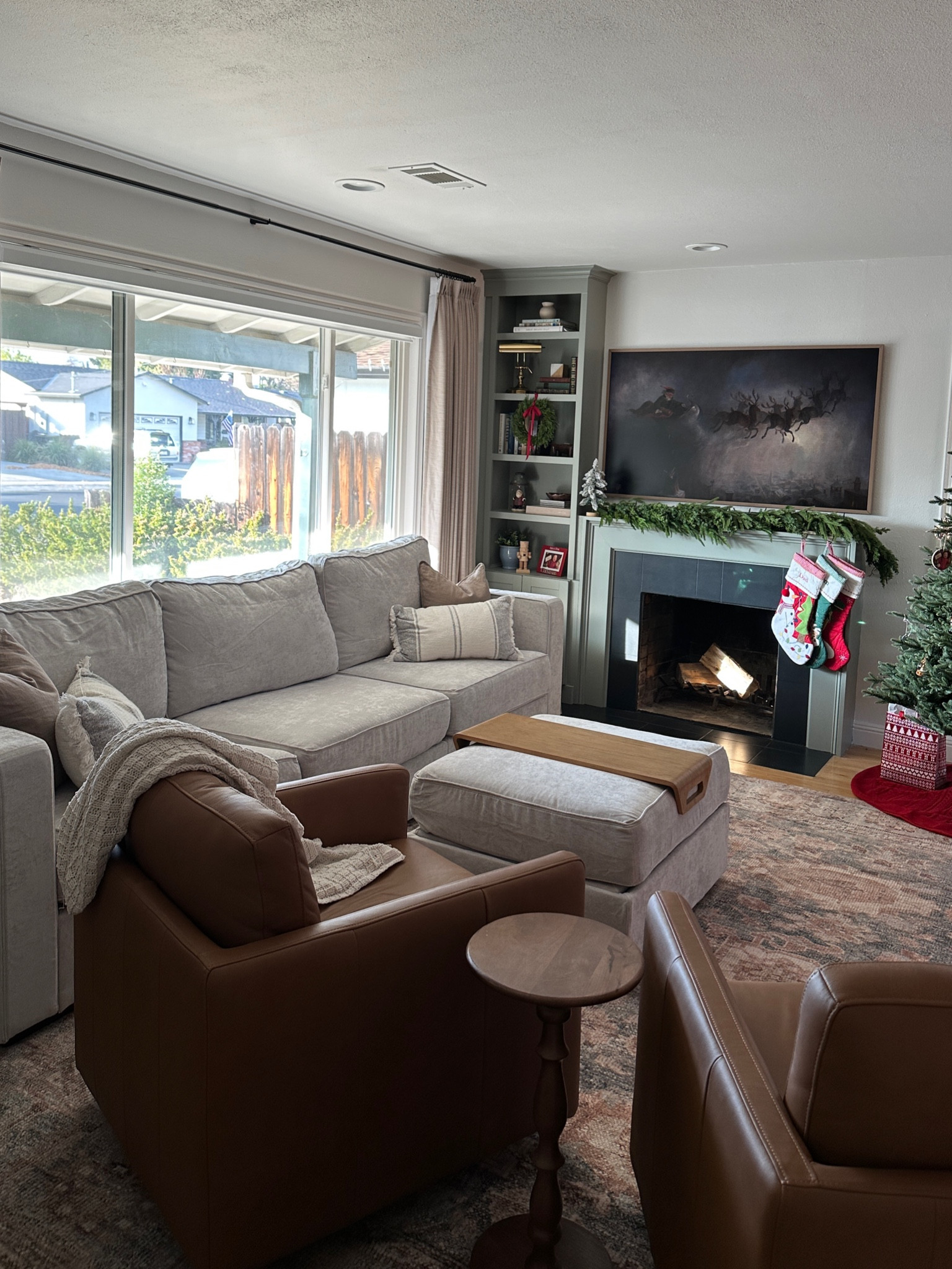 Living room, rug, swivel chairs

#LTKHoliday #LTKHome