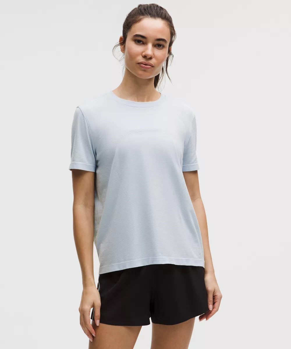 Swiftly Relaxed Short-Sleeve Shirt Hip Length   Updated Fit | lululemon (AU)
