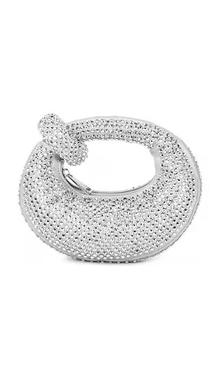Abacus Artificial Crystal Mini Bag in Silver | Revolve Clothing (Global)