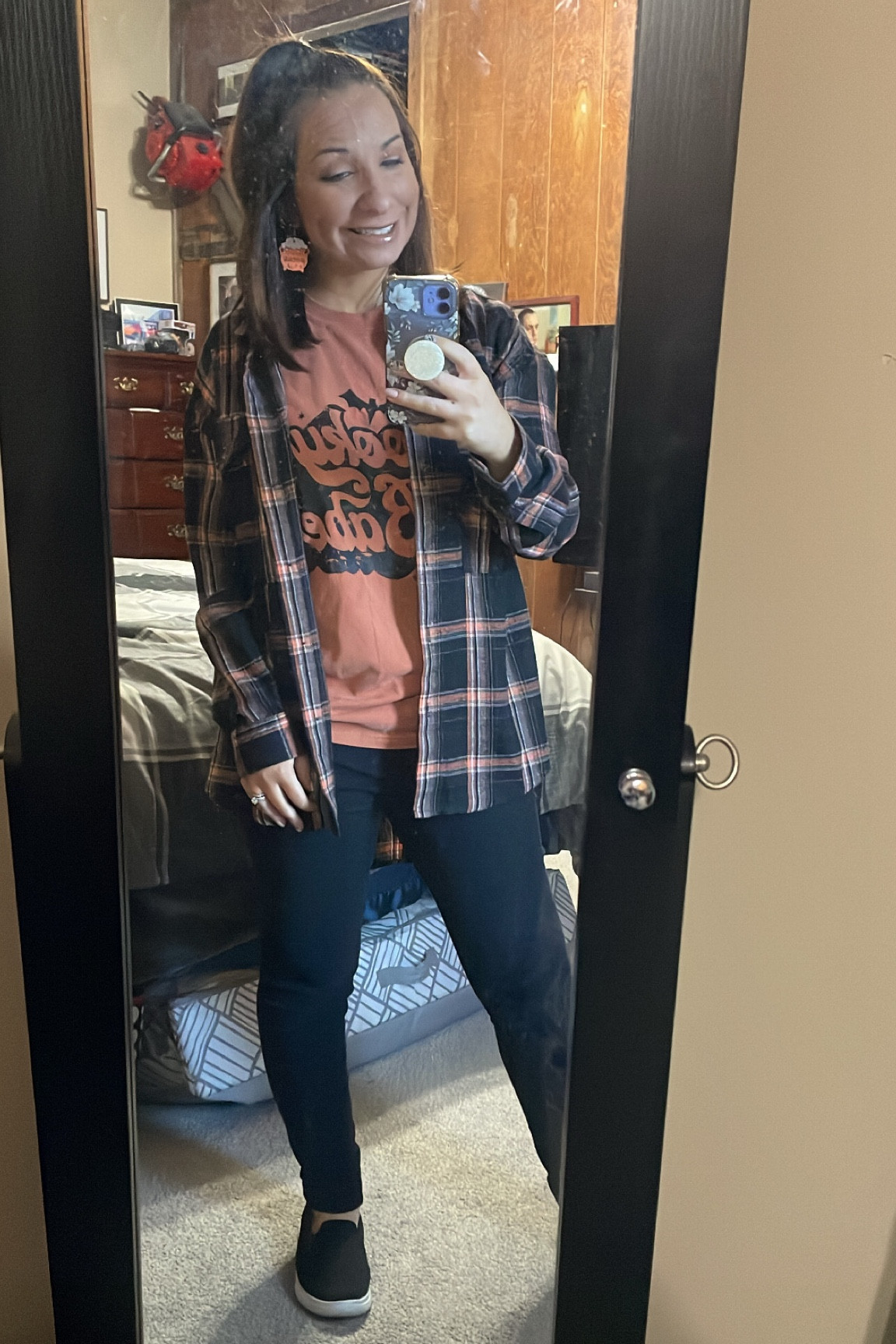 Another way to style
Spooky babe tee from pink lily use code October Wp

#LTKSeasonal #LTKHalloween #LTKHolidaySale